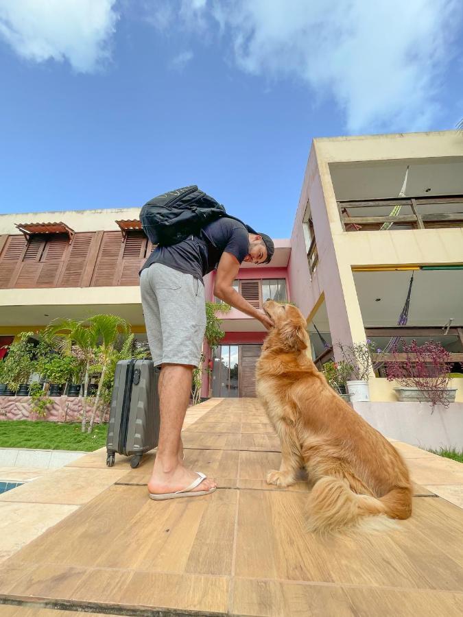 Iduna Hostel Praia de Pipa Bagian luar foto